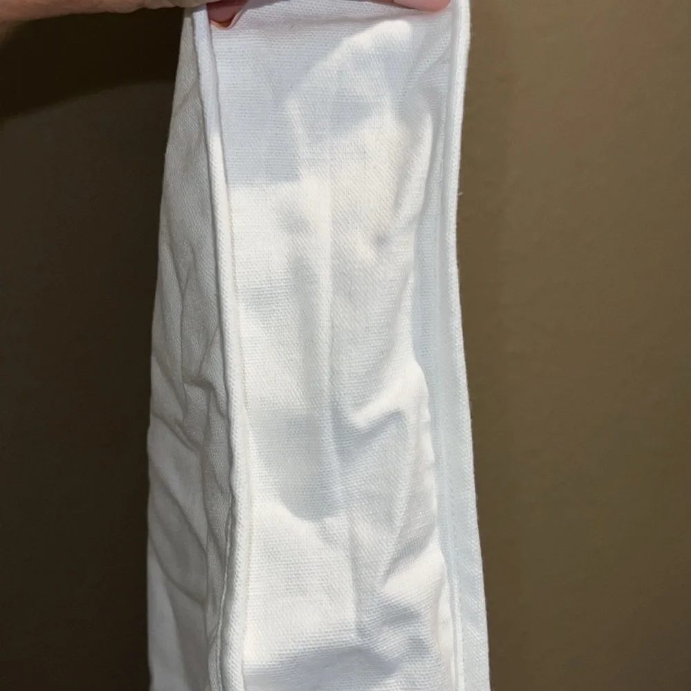 Dior White Cotton Garment Travel Storage Bag 38x23x3